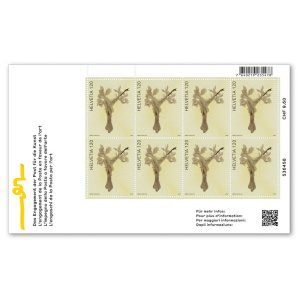 Swiss Stamps 2024 MNH** - Swiss Post Commitment to Art Sheet