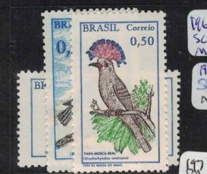 Brazil 1968 Birds SC 1087-9 MNH (7gls) 