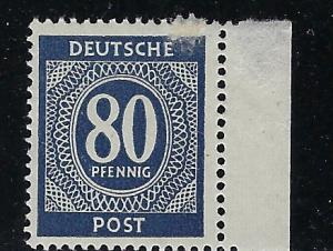 Germany AM Post Scott # 554, mint nh