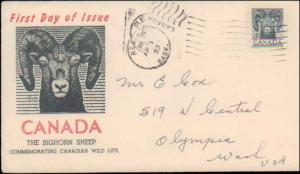 Canada, Worldwide First Day Cover