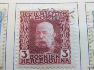 Bosnia & Herzegovina 1912-14 3h fine used stamp A13P17F30