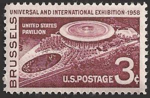 # 1104 MINT NEVER HINGED BRUSSELS EXHIBITION