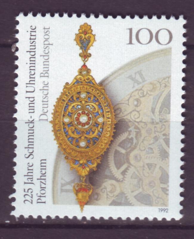 J10424 JL stamps @20%scv 1992 germany set of 1 mnh #1762 jewlery