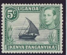 Kenya Uganda Tanganyika SG 132  Mint Never Hinged