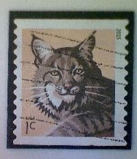 United States, Scott #4672a, used(o), 2015,  Bobcat, 1¢