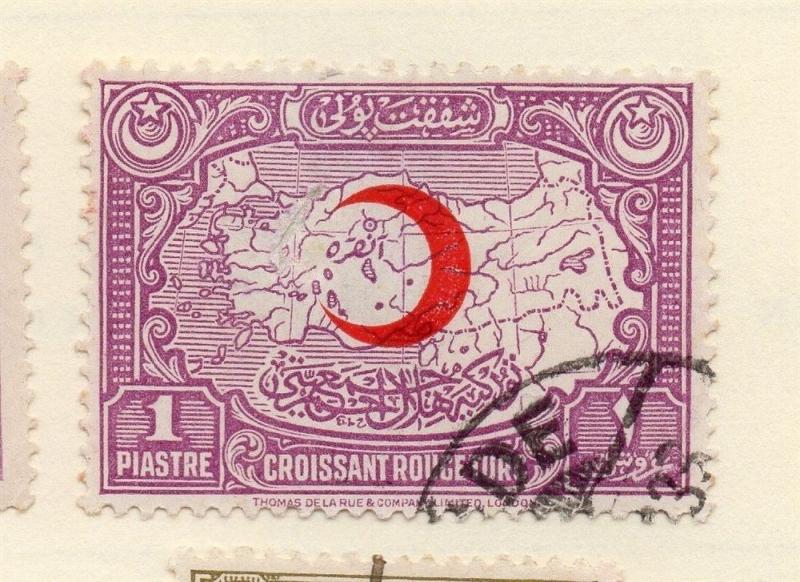 Turkey 1928 Early Issue Fine Used 1p. 086174