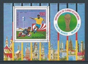 Equatorial Guinea #7431 Used World Cup Soccer Munich - Final Matches SS (Mich...