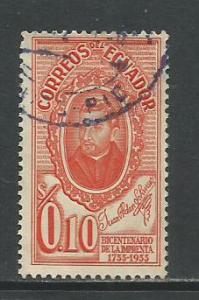 Ecuador    #606  used  (1956) 