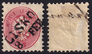 Austria - 1864 - Scott #24 - used - LISKO pmk Poland