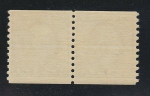 US 452 1c Washington Pair Mint VF OG LH SCV $25