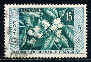 French West Africa #73 Single Used