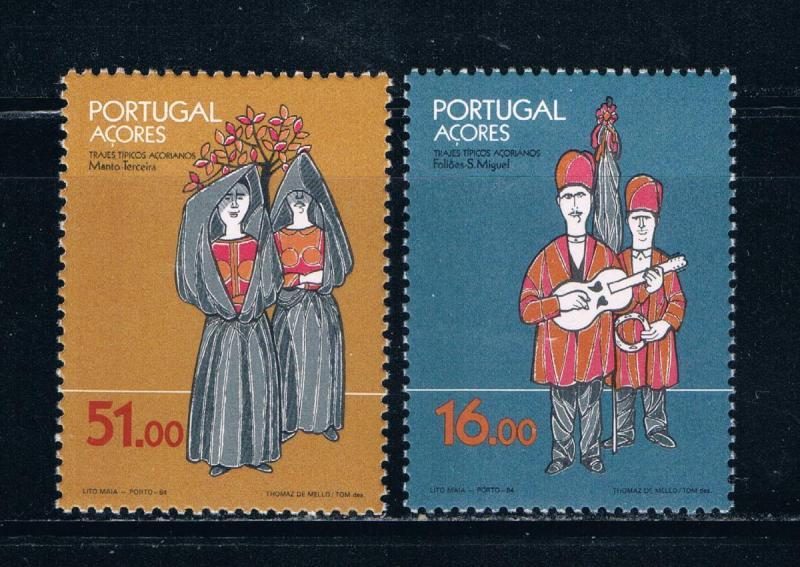 Azores 342-43 MNH set Costumes 1984 (A0290)+