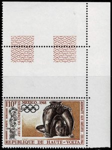 Upper Volta 1968, Sc.#112 MNH  Olympische Summergames 1968 - Mexiko-City