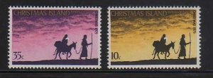 Christmas Islands MNH sc# 63-4 Christmas