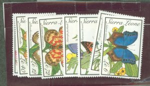 Sierra Leone #1088-95 Mint (NH) Single (Complete Set)