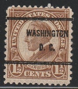 Precancel - Washington, DC - PSS 633-61