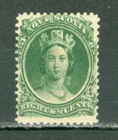 NOVA SCOTIA 1860 #11 MINT LIGHT H...$12.00