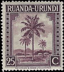 RUANDA-URUNDI   #72 MH (1)