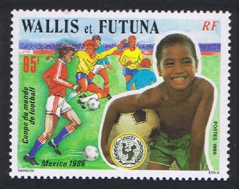 Wallis and Futuna World Football Cup Championship 1986 MNH SC#339 SG#487