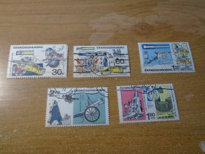 Czechoslovakia  #  1692-96  used