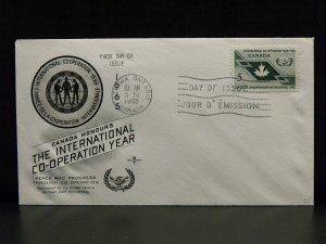 5767   Canada   FDC's (4) RoseCraft # 437, 440, 448, 449               CV$ 12.00