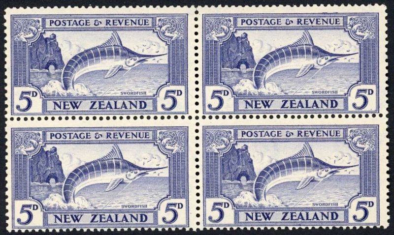 New Zealand SG584c 5d Perf 14 x 13.5 U/M Mult Wmk Cat 12 pounds