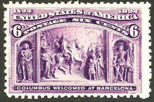 U.S. #235 MINT OG NH