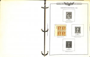 United States Minkus American Plate Block Stamp Album, 1919-1937