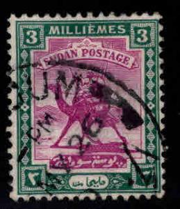 SUDAN Scott 31 Used Camel Mail stamp wmk 179