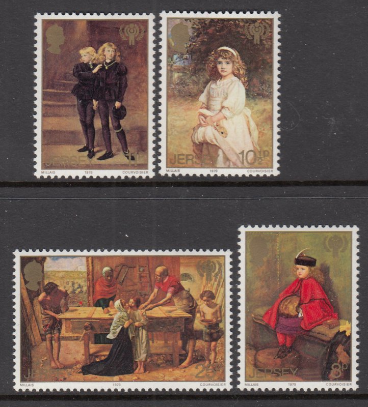 Jersey 213-216 Paintings MNH VF