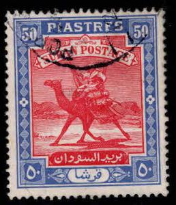 SUDAN Scott 94 Used 1948 Camel Post with new inscription 1948