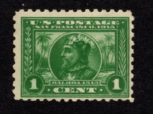 OAS-CNY 8378 SCOTT 397 – 1913 1c Panama-Pacific Expo Balboa MNH $50