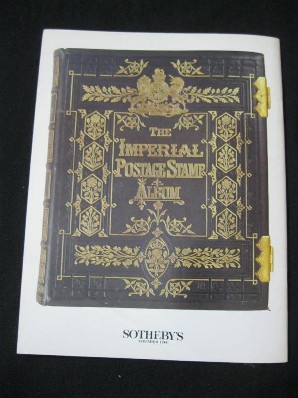 SOTHEBY AUCTION CATALOGUE 1993 STAMPS OF THE WORLD with STOCK EXCHANGE FORGERIES