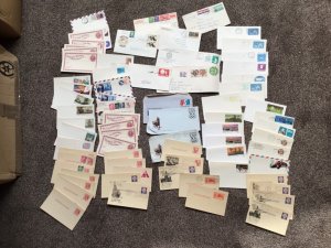 Dealers Lot of  United States 65+ items covers & Postcards A6466