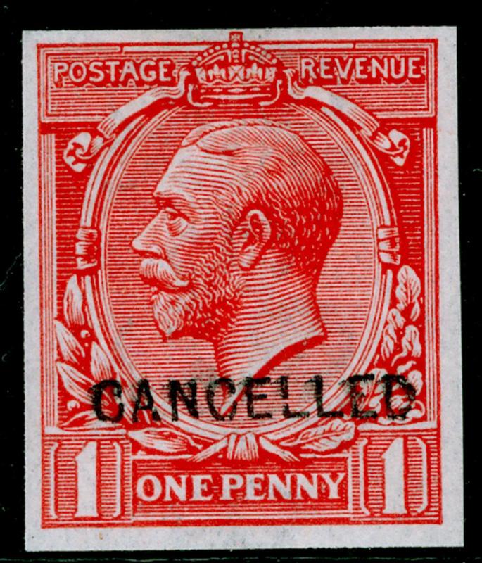 SG357 SPEC N16x(3), 1d scarlet, NH MINT. Cat £90+ 'CANCELLED'