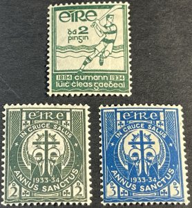 IRELAND # 88-90-MINT NEVER/HINGED--COMPLETE SET--1933-34