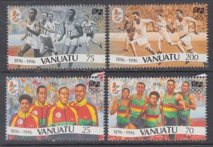 Vanuatu 684-687 Summer Olympics MNH VF