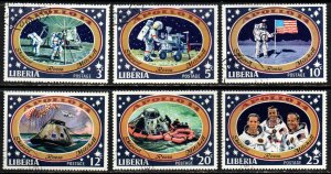 Liberia Sc #549-554 Used