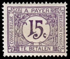 Belgian Congo - Scott J3 - Mint-Hinged