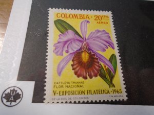 Flowers :  Colombia  # C468  MNH