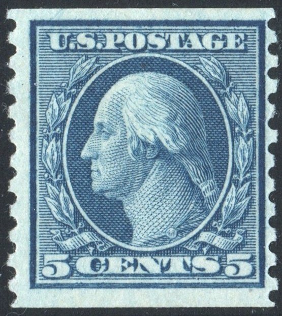 SC#496 5¢ Washington Coil Single (1919) MH