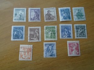 Czechoslovakia  #  645-57  used