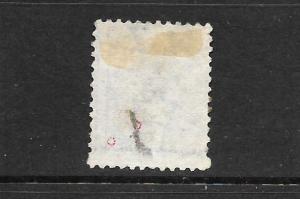 NEW ZEALAND 1874-78  5/-   FSF  QV    FU    SG 186   CP C8a