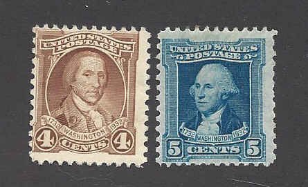 709,710 Mint,OG,H... SCV $2.00