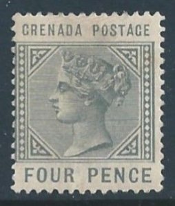 Grenada #23 MH 4p Queen Victoria