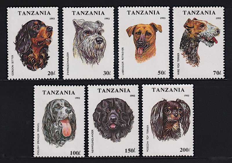 TANZANIA 1144-1150 MNH