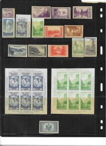 US #752-771 COMPLETE FARLEY'S FOLLIES- MINT NEVER HINGED/LIGHT HINGED