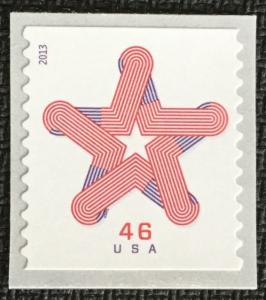 US #4749 MNH Coil Single Star