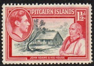 Pitcairn Islands Sc #3 Mint Hinged