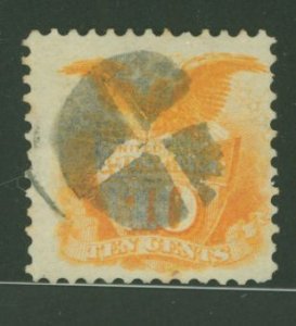 United States #116 Used Single (Fancy Cancel)